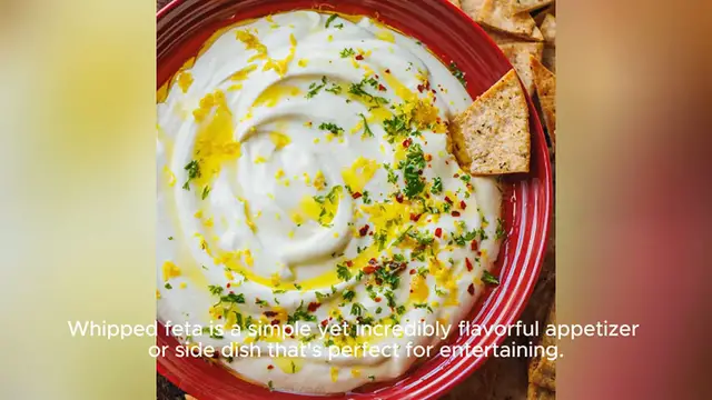 Video thumbnail for whipped feta recipe