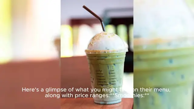 Video thumbnail for tropical smoothie menu Price