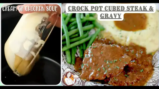 Video thumbnail for CROCK POT CUBED STEAK & GRAVY