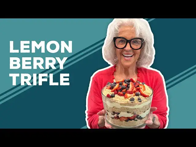 Video thumbnail for Love & Best Dishes: Lemon Berry Trifle Recipe | Memorial Day Dessert Ideas | No Bake Desserts