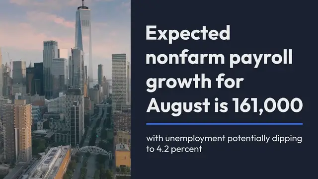 Video thumbnail for Wall Street Awaits Jobs Report