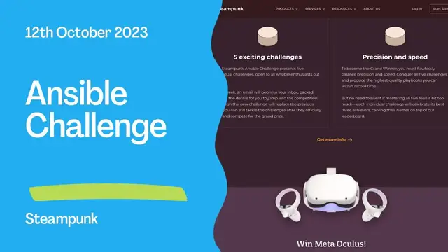 Video thumbnail for Steampunk Ansible Challenge: Showcase Your Playbook Writing Skills