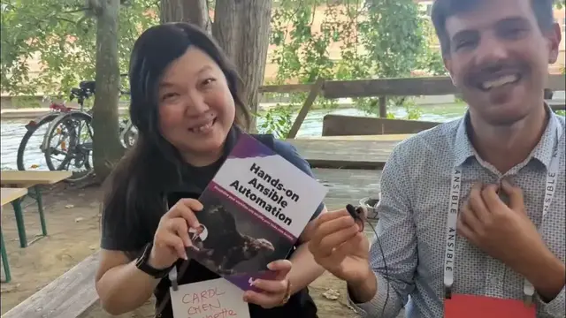 Video thumbnail for Meeting Carol Chen Red Hat Open Source Community Architect at Ansible Community Day Berlin 2023