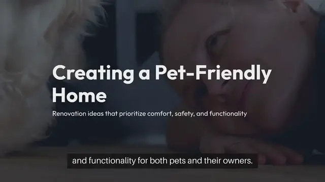 'Video thumbnail for Pet-Friendly Home Renovation Ideas'