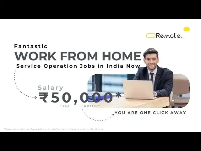 Video thumbnail for Find India's Top Work From Home Service Jobs Now
