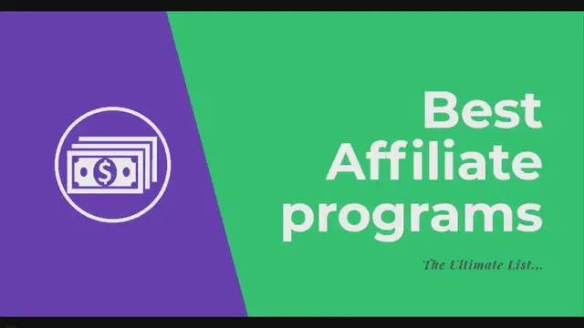'Video thumbnail for Best Affiliate Programs: Boost Your Earnings with Top Partnerships'
