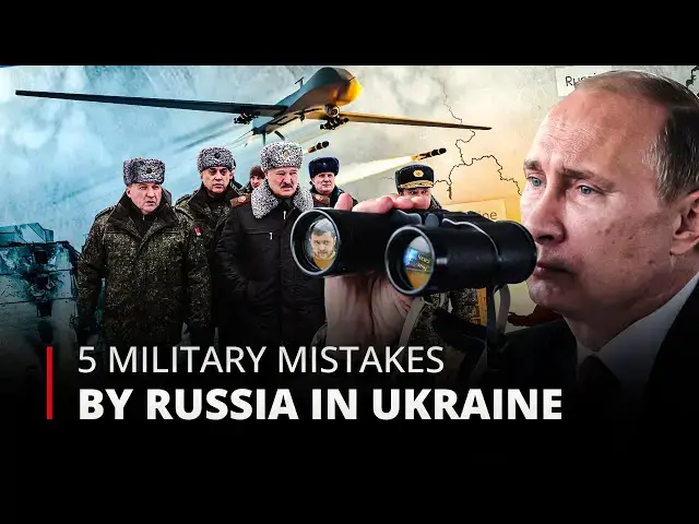 Video thumbnail for 5 Military Mistakes That Shocked the World  | Russia's Costly Blunders in Ukraine | 12am News