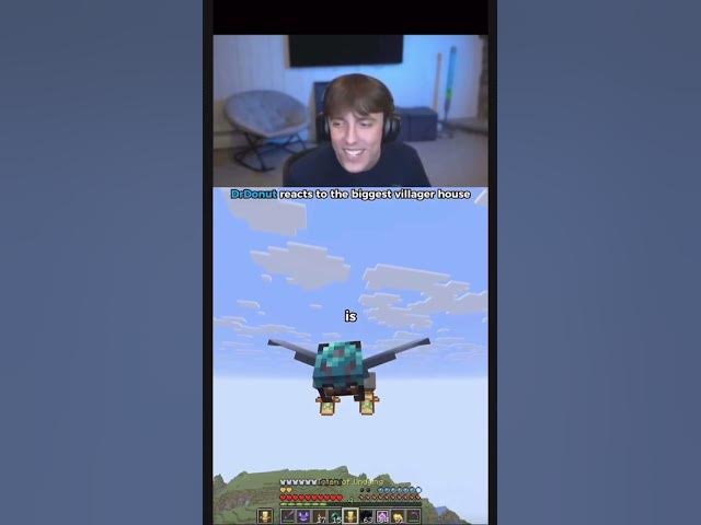 Video thumbnail for Dr donut reacts to biggest villager house