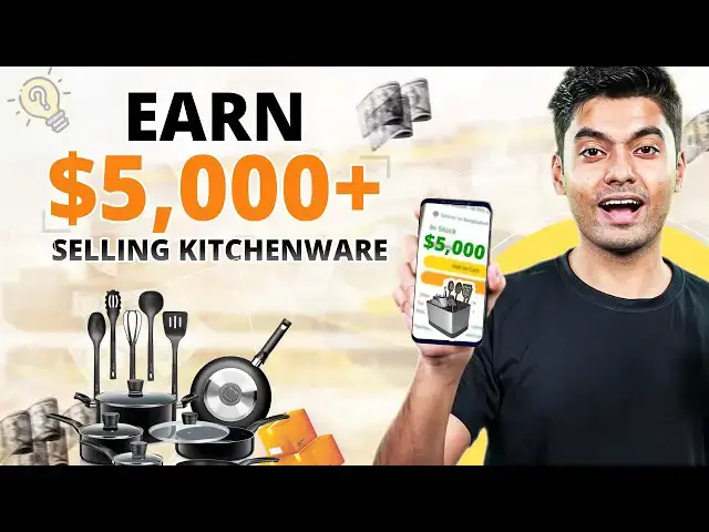 Video thumbnail for Earn $5000+ per Month Selling Kitchenware on Aliexpress | Amazon Keyword  Research | Ecomstal