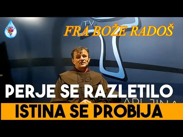 Video thumbnail for Fra Bože Radoš - PERJE SE RAZLETILO ISTINA SE PROBIJA