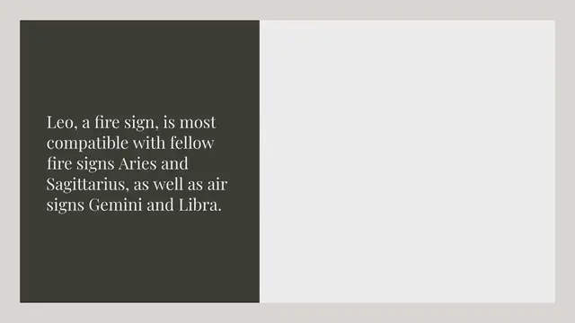 Video thumbnail for Leo Zodiac Sign Compatibility