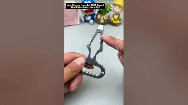 Video thumbnail for Product Link in Bio ✅ | Outdoor Multifunctional Keychain Gadget | #diy #keychain