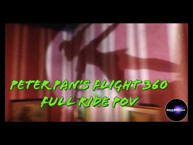 Video thumbnail for Peter Pan's Flight 360 - Full Ride POV  Walt Disney World's Magic Kingdom