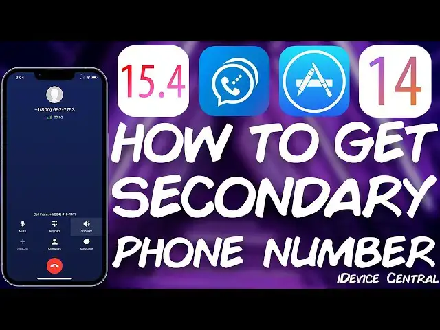 Video thumbnail for iOS 13 - iOS 15.4.1: MUST HAVE APPLICATION From AppStore: Get Secondary Phone Number (Dingtone)