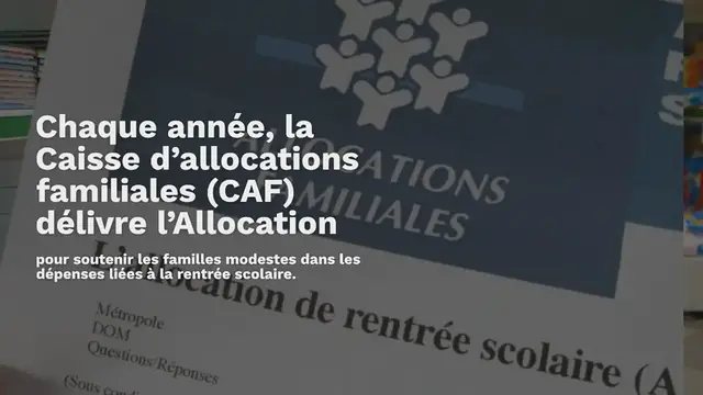 Video thumbnail for Revalorisation de l’Allocation de Rentrée Scolaire (ARS) : L’essentiel à savoir