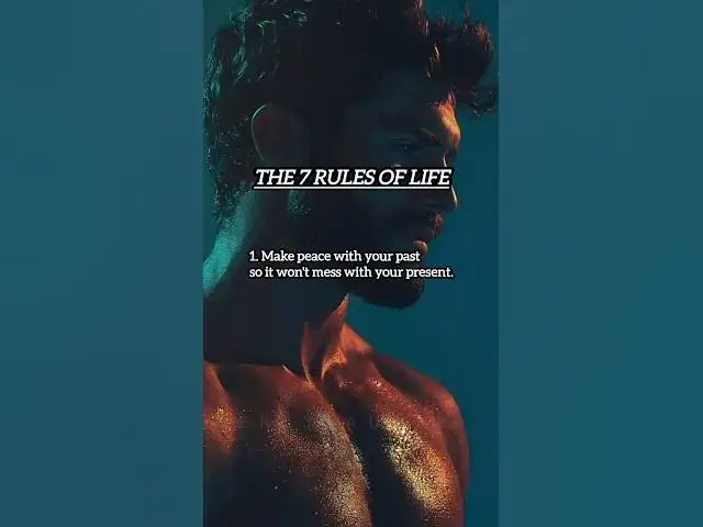 Video thumbnail for The 7 Rules Of Life👇💯💥 Subscribe My Chanel #motivation #positivity #positivevibes