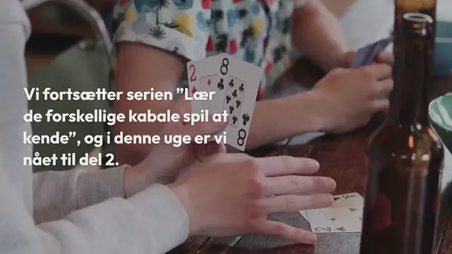 Video thumbnail for Lær de forskellige kabale spil at kende – del 2