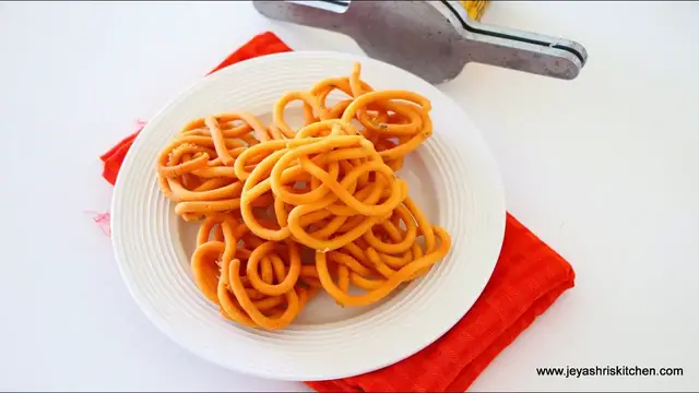 Video thumbnail for Kara thenkuzhal - Kara murukku recipe - Diwali murukku recipe