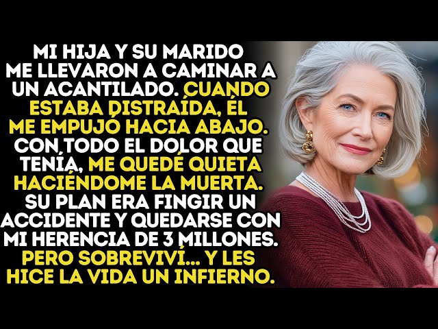 Video thumbnail for Mi Yerno Me Empujó Por Un Acantilado... Pero Sobreviví Y Convertí Su Vida En Una Pesadilla!