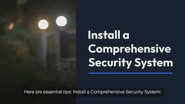Video thumbnail for Home Security Tips For Isolated Homes
