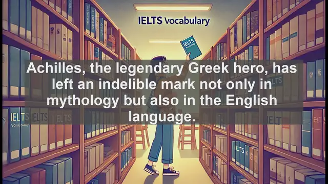Video thumbnail for 2000 Must Know IELTS 9.0 Vocabulary - Achillean: Exploring the Powerful Adjective Inspired by Greek Mythology