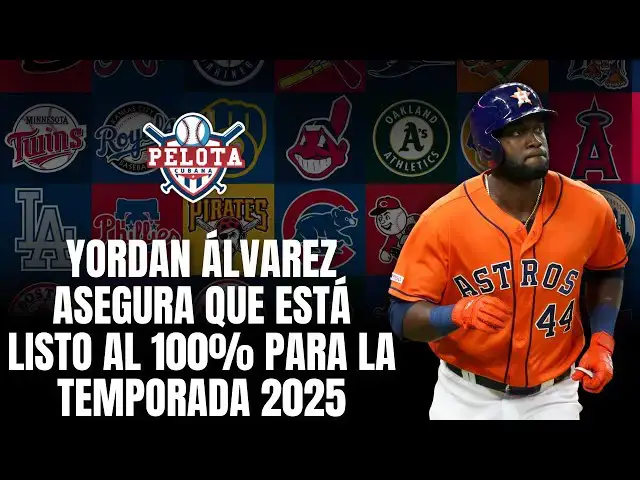 Video thumbnail for YORDAN ÁLVAREZ listo al 100% para la Temporada  2025