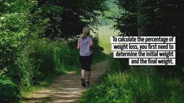 Video thumbnail for How To Calculate Percentage Of Weight Loss