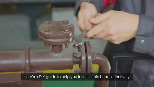 Video thumbnail for DIY Rain Barrel Installation Guide