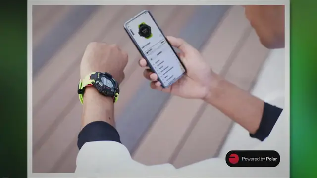 Video thumbnail for G-Shock and Polar team for awesome fitness metrics
