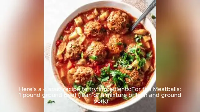 Video thumbnail for albondigas recipe