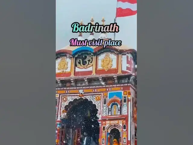 Video thumbnail for Badrinath Must Visit Places in Hindi #badrinath #shorts #viral