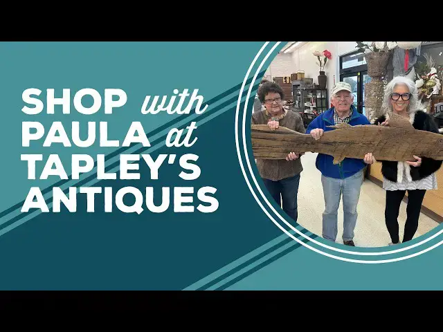Video thumbnail for Love & Best Dishes: Shop with Paula at Tapley’s Antiques | Savannah Georgia Antique Shopping