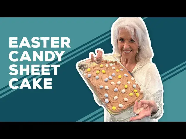 Video thumbnail for Love & Best Dishes: Easter Candy Sheet Cake Recipe | Kid-Friendly Easter Dessert Ideas