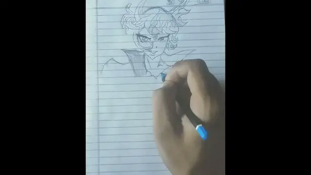 Video thumbnail for Speed Drawing Tatsumaki Tornado Of Terror One Punch Man | Anime character Drawing