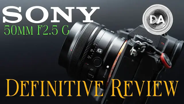 Sony FE 50mm F2.5 G Review - DustinAbbott.net
