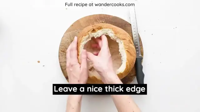 Video thumbnail for The EASIEST Spinach Cob Loaf Party Dip [6 Ingredients ](720P HD)