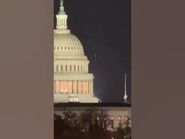 Video thumbnail for Mysterious Drones Near the U.S. Capitol Building
