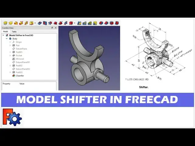 'Video thumbnail for Model Shifter in FreeCAD | FreeCAD Tutorial | FreeCAD Modeling | Mechnexus |'