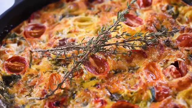 Video thumbnail for Low Carb Frittata Lose Fat with this High Protein DELICIOUS Meal!