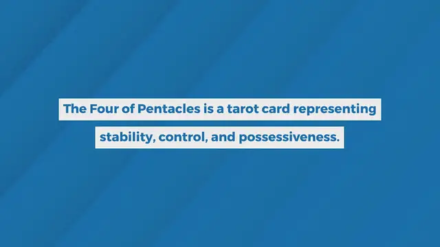 Video thumbnail for Four Of Pentacles: Unlocking The Secrets Of Financial Stability