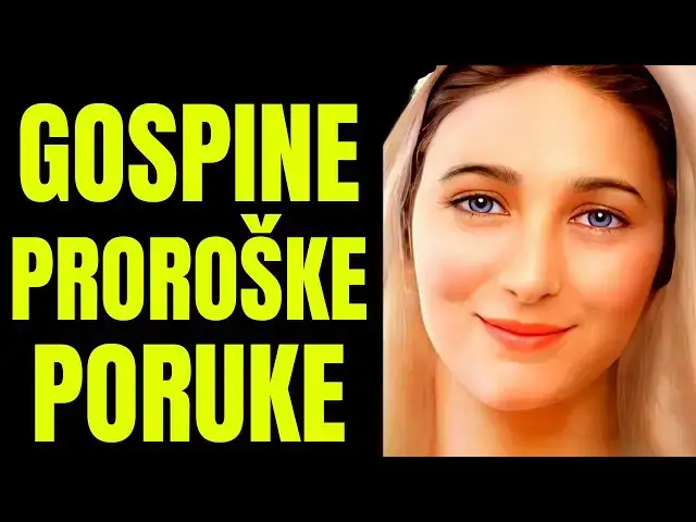 Video thumbnail for GOSPINE PROROŠKE PORUKE DON STEFANU GOBBIJU