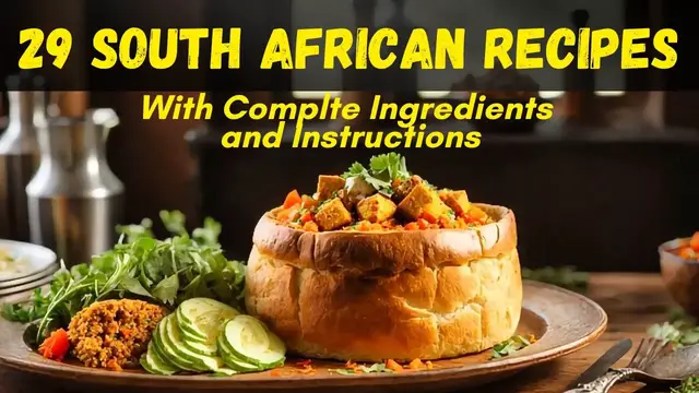Video thumbnail for 29 South African Recipes With Easy Instructions