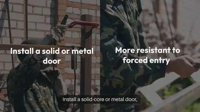 'Video thumbnail for How To Secure Your Homes Back Door'