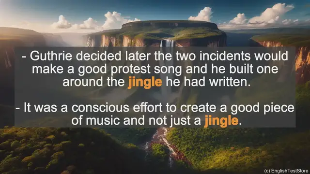 Video thumbnail for Jingle In Sentences - Examples Of Jingle In Sentences