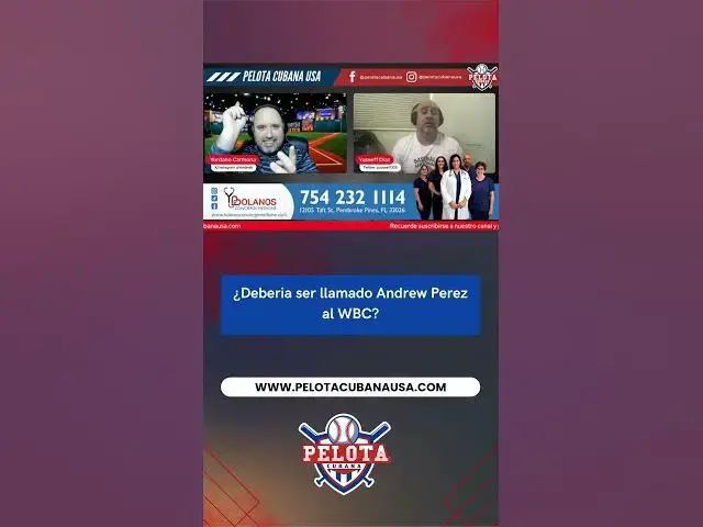 Video thumbnail for ¿Deberia ser llamado Andrew Perez al WBC?