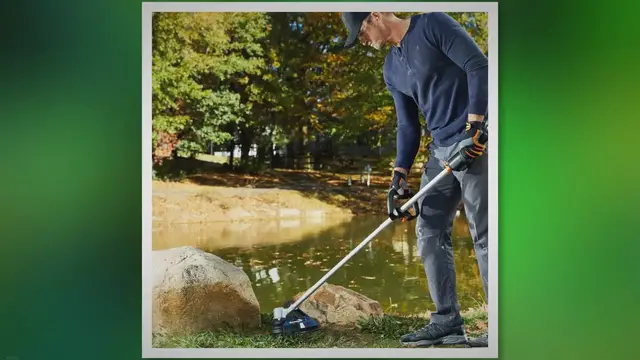 Video thumbnail for Worx Cordless Tools - Effortless Father's Day Yard Cleanup Made Easy with String and Sheer Trimmers