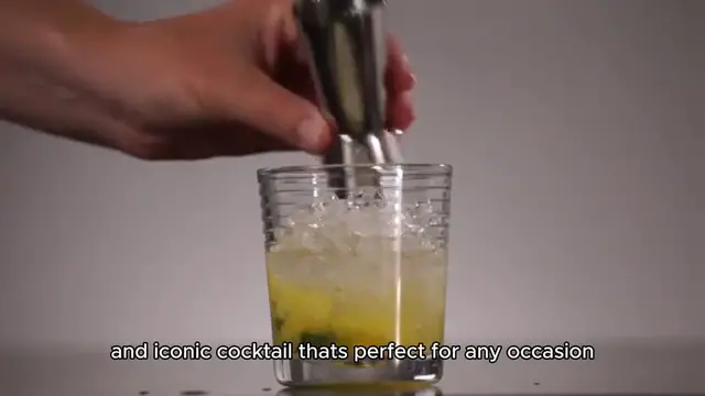 Video thumbnail for gin and tonic recipe