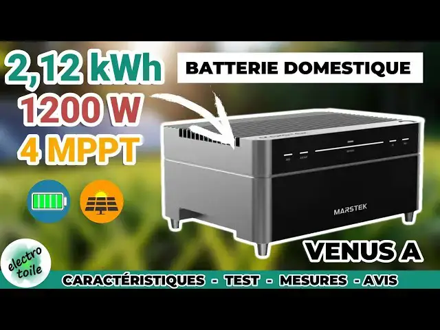 Video thumbnail for 🚨 J'AI FAILLI TOUT CRAMER ! ⚡️ Batterie Solaire VENUS A de Marstek : Les erreurs à éviter !