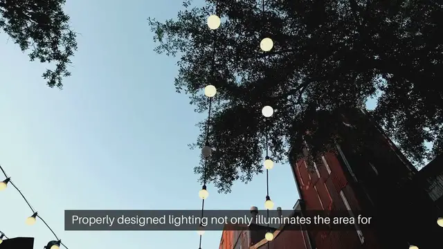 'Video thumbnail for Security Lighting For Patios'