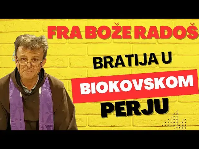 Video thumbnail for FRA BOŽE RADOŠ -  "BRATIJA"  U BIOKOVSKOM PERJU
